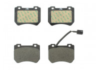 Kit de plaquettes de frein, frein à disque ATE Ceramic 13.0470-4867.2