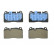 Kit de plaquettes de frein, frein à disque ATE Ceramic 13.0470-4879.2