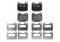Kit de plaquettes de frein, frein à disque ATE Ceramic 13.0470-4977.2