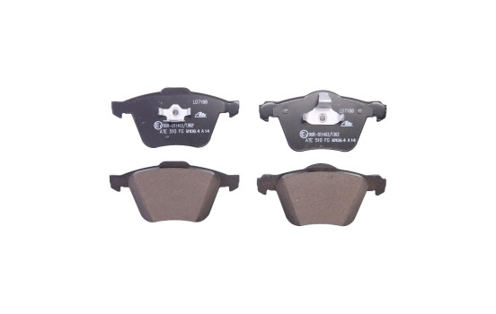 Kit de plaquettes de frein, frein à disque ATE Ceramic 13.0470-7188.2