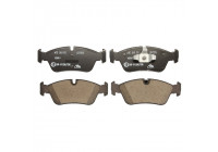 Kit de plaquettes de frein, frein à disque ATE Ceramic 13.0470-7215.2