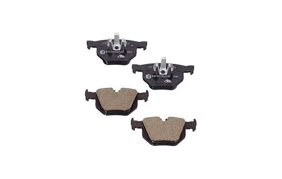 Kit de plaquettes de frein, frein à disque ATE Ceramic 13.0470-7225.2