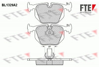 Kit de plaquettes de frein, frein à disque BL1329A2 FTE