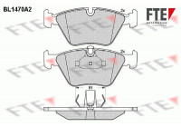 Kit de plaquettes de frein, frein à disque BL1470A2 FTE