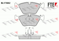 Kit de plaquettes de frein, frein à disque BL1738A2 FTE