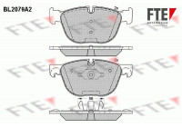 Kit de plaquettes de frein, frein à disque BL2079A2 FTE