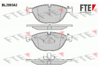 Kit de plaquettes de frein, frein à disque BL2083A2 FTE