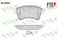 Kit de plaquettes de frein, frein à disque BL2548A1 FTE