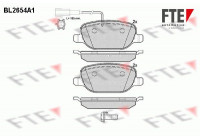 Kit de plaquettes de frein, frein à disque BL2654A1 FTE