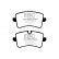 Kit de plaquettes de frein, frein à disque Bluestuff DP52082NDX EBC, Vignette 5