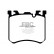 Kit de plaquettes de frein, frein à disque Bluestuff DP52091NDX EBC, Vignette 5