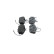 Kit de plaquettes de frein, frein à disque BP016 Bosch, Vignette 7
