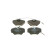 Kit de plaquettes de frein, frein à disque BP100 Bosch