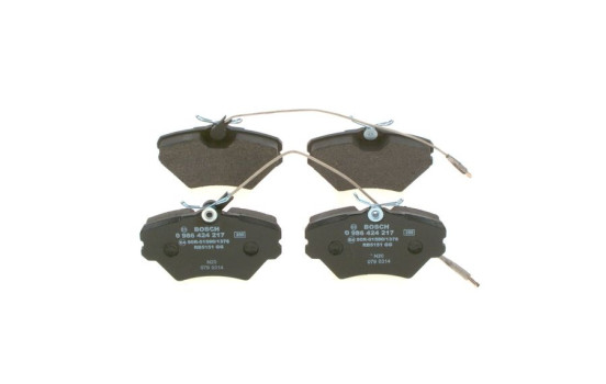 Kit de plaquettes de frein, frein à disque BP100 Bosch