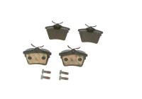 Kit de plaquettes de frein, frein à disque BP1005 Bosch