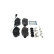 Kit de plaquettes de frein, frein à disque BP1021 Bosch, Vignette 3