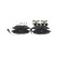Kit de plaquettes de frein, frein à disque BP1021 Bosch, Vignette 4