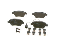Kit de plaquettes de frein, frein à disque BP1023 Bosch