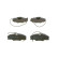 Kit de plaquettes de frein, frein à disque BP105 Bosch, Vignette 2