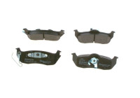 Kit de plaquettes de frein, frein à disque BP1053 Bosch