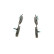 Kit de plaquettes de frein, frein à disque BP1053 Bosch, Vignette 2