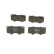 Kit de plaquettes de frein, frein à disque BP1064 Bosch, Vignette 5