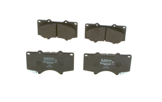 Kit de plaquettes de frein, frein à disque BP1064 Bosch, Image 5