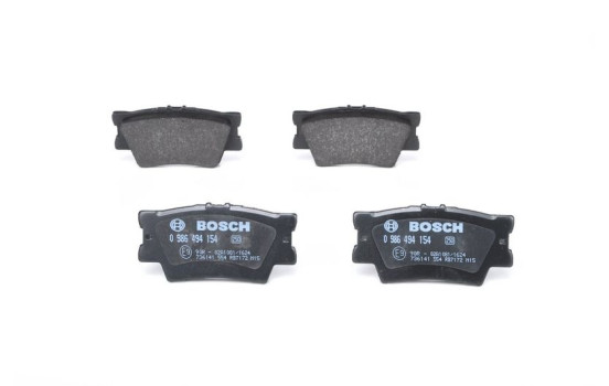 Kit de plaquettes de frein, frein à disque BP1065 Bosch, Image 5