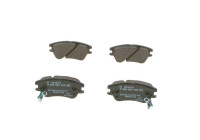 Kit de plaquettes de frein, frein à disque BP1066 Bosch