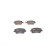 Kit de plaquettes de frein, frein à disque BP1071 Bosch, Vignette 4