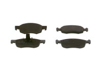 Kit de plaquettes de frein, frein à disque BP1107 Bosch