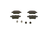Kit de plaquettes de frein, frein à disque BP1110 Bosch