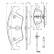 Kit de plaquettes de frein, frein à disque BP1112 Bosch, Vignette 6