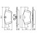 Kit de plaquettes de frein, frein à disque BP1128 Bosch, Vignette 7