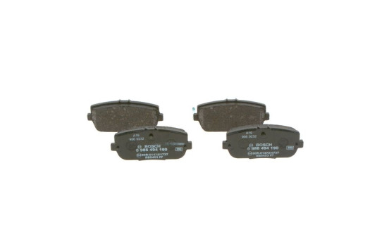 Kit de plaquettes de frein, frein à disque BP1136 Bosch, Image 8