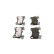 Kit de plaquettes de frein, frein à disque BP1141 Bosch, Vignette 2