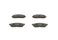 Kit de plaquettes de frein, frein à disque BP1144 Bosch