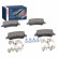 Kit de plaquettes de frein, frein à disque BP1149 Bosch, Vignette 6