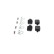 Kit de plaquettes de frein, frein à disque BP1150 Bosch, Vignette 7
