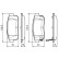 Kit de plaquettes de frein, frein à disque BP1158 Bosch