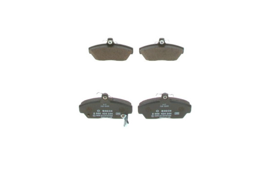 Kit de plaquettes de frein, frein à disque BP117 Bosch