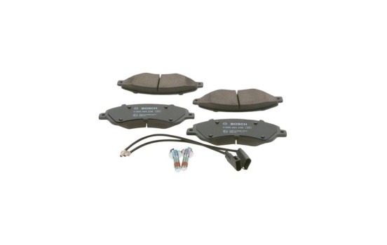 Kit de plaquettes de frein, frein à disque BP1171 Bosch, Image 4