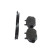 Kit de plaquettes de frein, frein à disque BP1199 Bosch, Vignette 5