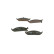 Kit de plaquettes de frein, frein à disque BP1203 Bosch, Vignette 4
