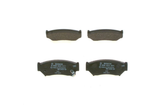 Kit de plaquettes de frein, frein à disque BP121 Bosch, Image 6