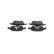Kit de plaquettes de frein, frein à disque BP1214 Bosch, Vignette 6