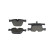 Kit de plaquettes de frein, frein à disque BP1215 Bosch, Vignette 4