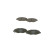 Kit de plaquettes de frein, frein à disque BP1216 Bosch, Vignette 2