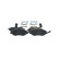 Kit de plaquettes de frein, frein à disque BP1224 Bosch, Vignette 6