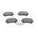 Kit de plaquettes de frein, frein à disque BP1235 Bosch